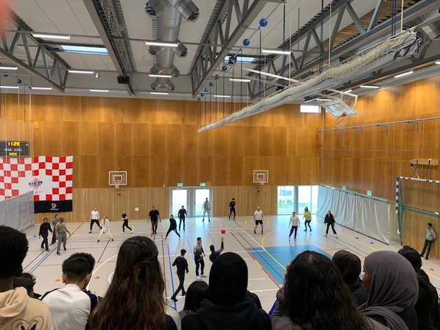 Finale i kanonballturneringen på ungdomstrinn