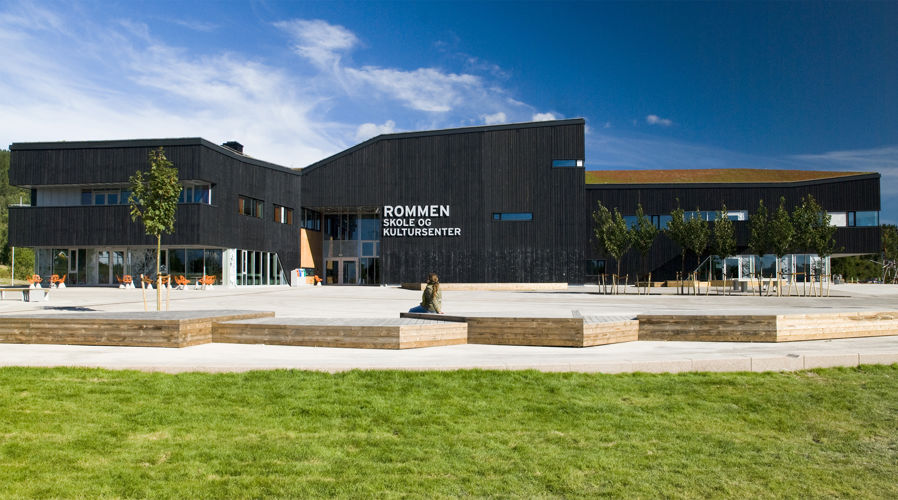 rommen skole sett fra sør